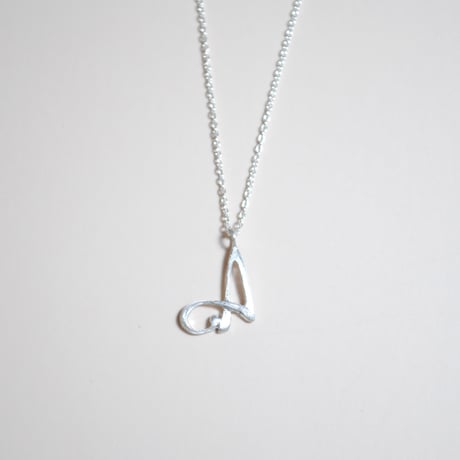 Kettiオリジナルイニシャルネックレス 〈A〉〜silver925〜