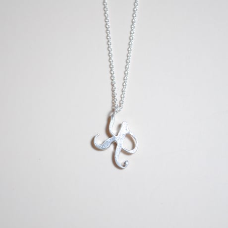 Kettiオリジナルイニシャルネックレス 〈K〉〜silver925〜