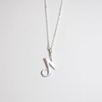 Kettiオリジナルイニシャルネックレス 〈N〉〜silver925〜