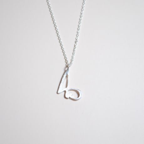 Kettiオリジナルイニシャルネックレス 〈A〉〜silver925〜