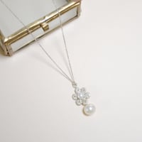 お花のネックレス〜silver925〜