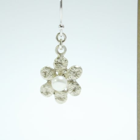 お花のピアス〜silver925〜