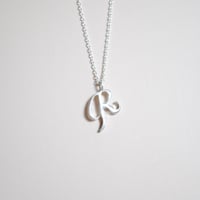 Kettiオリジナルイニシャルネックレス 〈R〉〜silver925〜