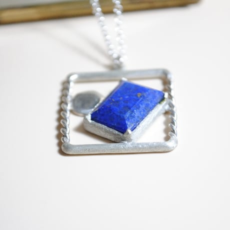 ラピスラズリネックレス　〜silver925〜
