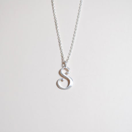 Kettiオリジナルイニシャルネックレス 〈S〉〜silver925〜