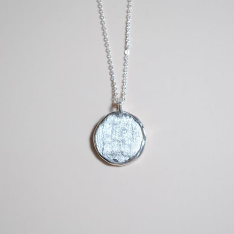 Kettiオリジナルコイン型イニシャルネックレス 〈H〉〜silver925〜