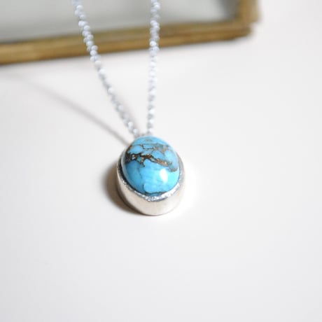 モハベターコイズネックレス　〜silver925〜