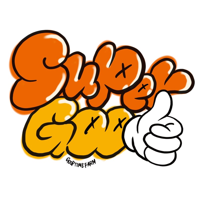 Graffitiステッカー SUOER GOOD | GOOD TIME FARM