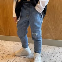 ダメージスキニーパンツ