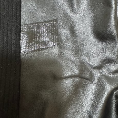 【即納品】裏起毛レザーパンツ