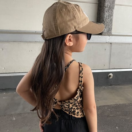 【即納品】leopard camisole