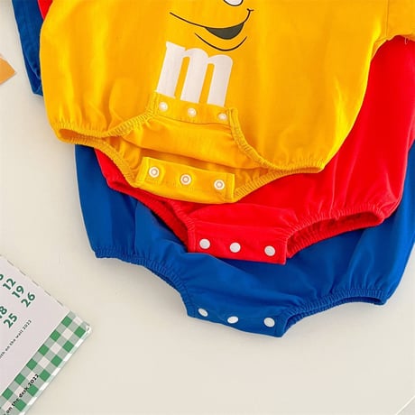 m&mロンパース