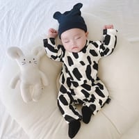 cow柄風ロンパース