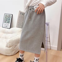 スウェットロングスカート