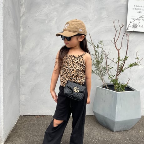 【即納品】leopard camisole