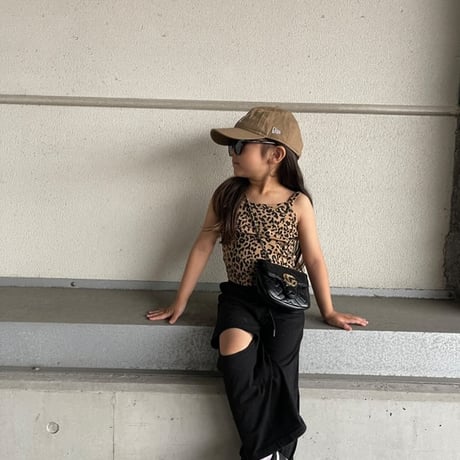 【即納品】leopard camisole