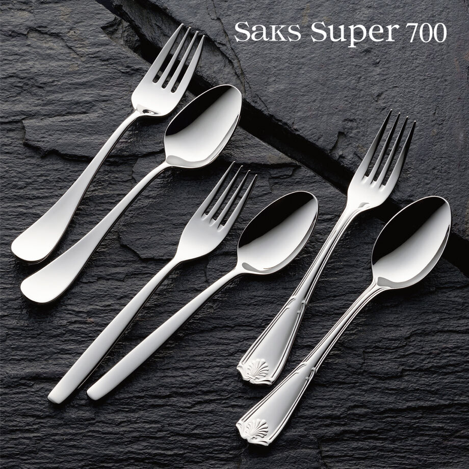 ハム Saks Super 700 エジンバラ カトラリーセット SAKS カトラリーセット ナイフフォークスプーン 5人用 25pc Saks