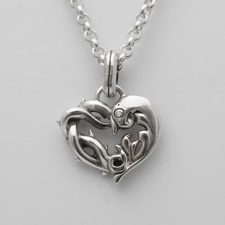 Thorn Open Heart Pendant Top