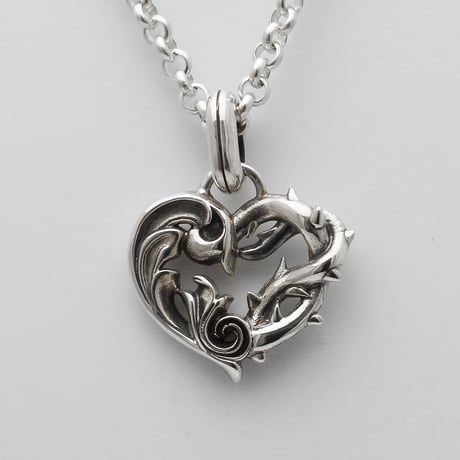 Thorn Open Heart Pendant Top