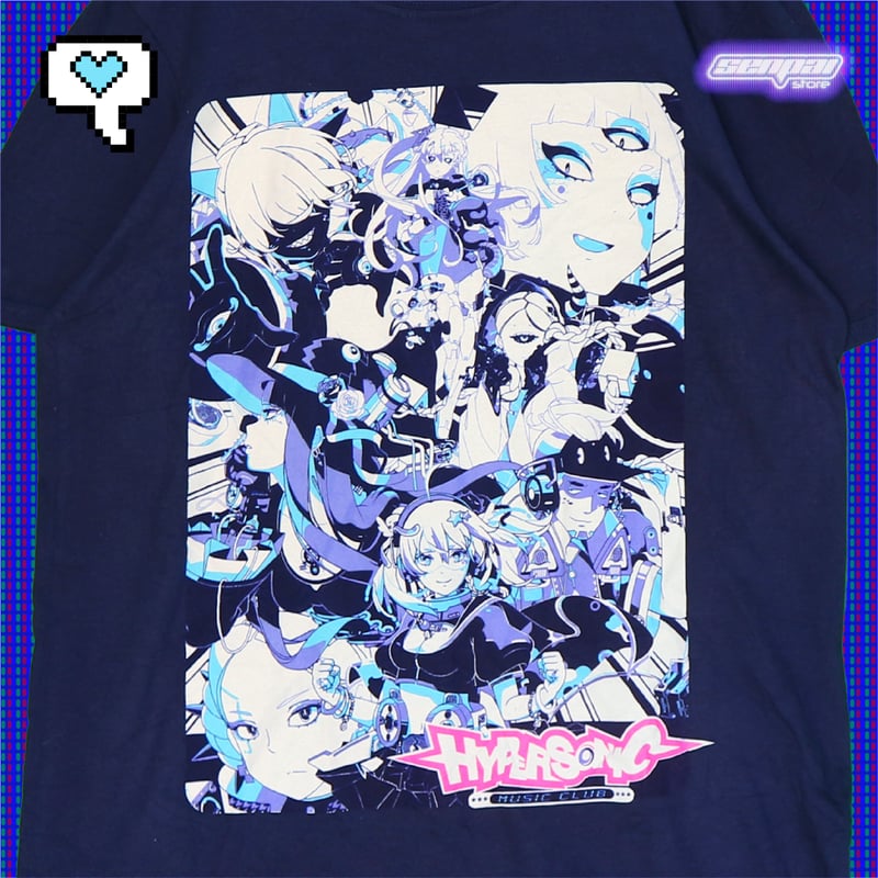 海外限定 HyperSonic music club Tシャツ | Senpai Store