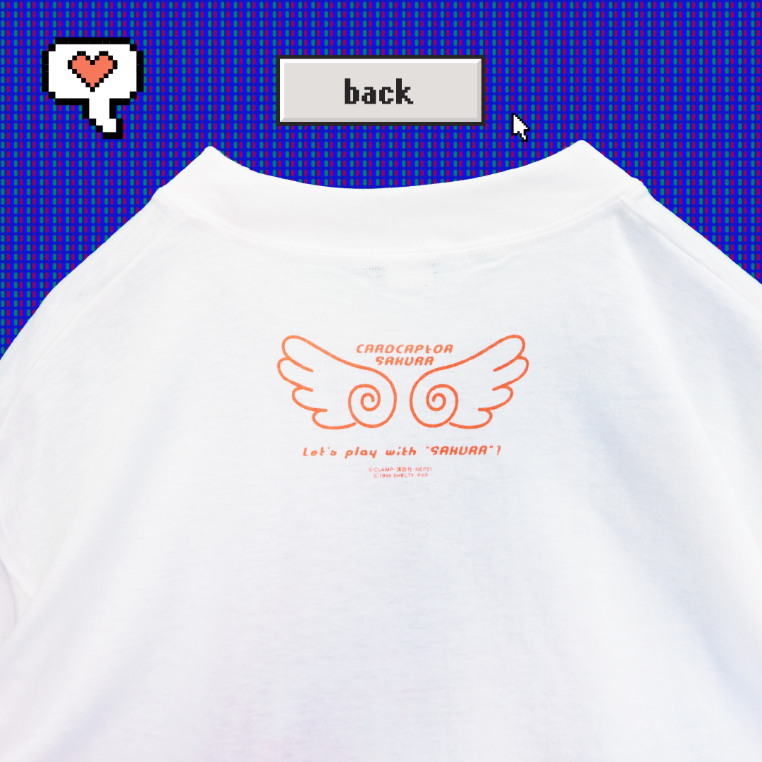 カードキャプターさくら アベイル 長袖Tシャツ M～L Nijimen_0000000000111247_1f09_