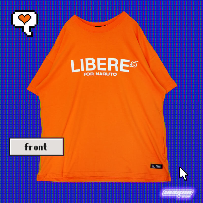 LIBERE for NARUTO Tシャツ | Senpai Store