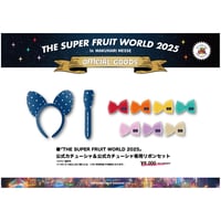 「THE SUPER FRUIT WORLD 2025 in幕張メッセ」カチューシャ・リボンセット
