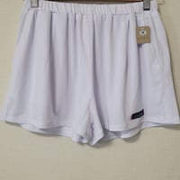無地ショートパンツ(白)
