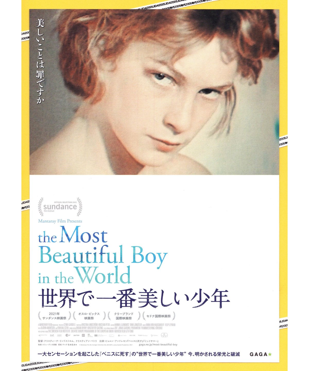 美品.世界でいちばん美しい パンフレット.世界でいちばん美しい クリアファイル 世界で一番美しい少年 | 映画チラシ・フライヤー・パンフレット