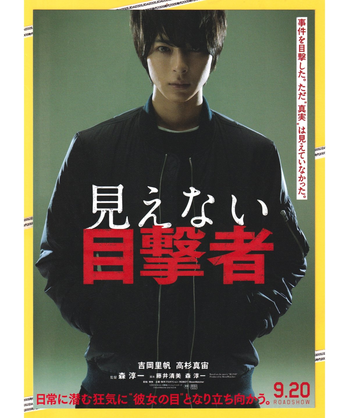 ①見えない目撃者【2019年公開日本版】 | 映画チラシ・フライヤー