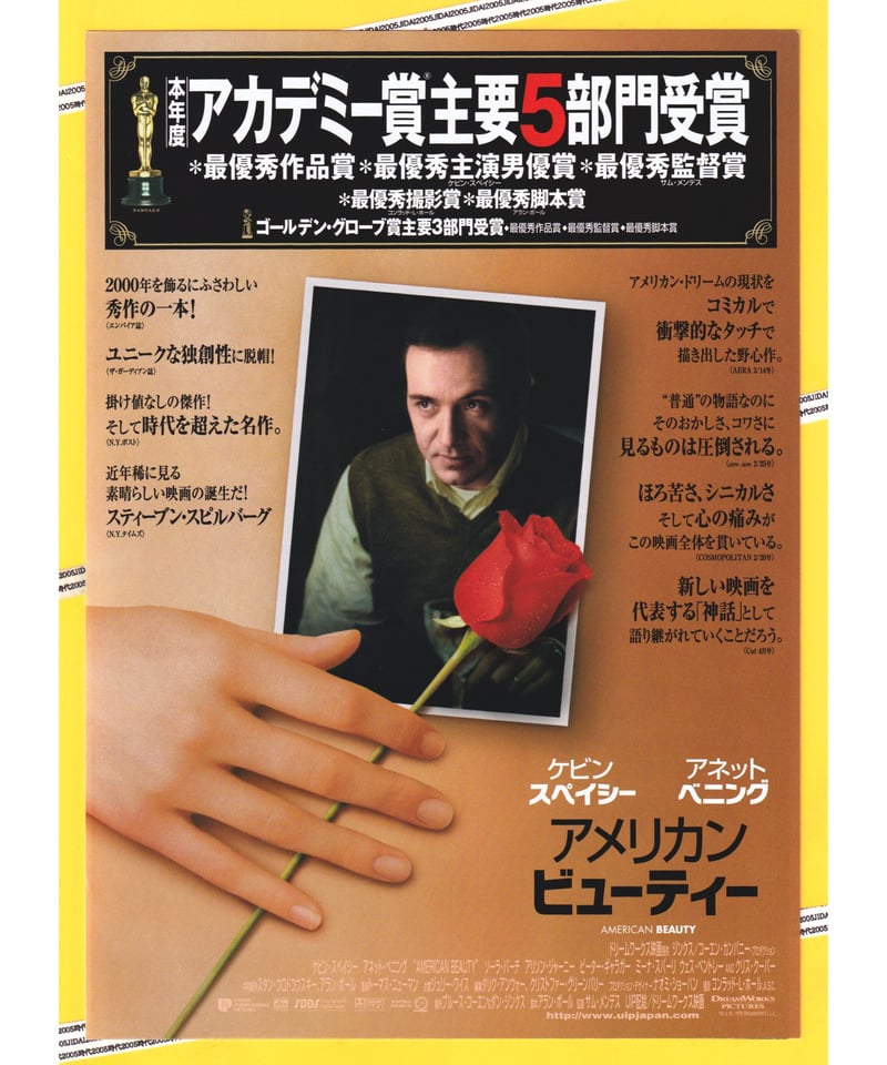 ⑤アメリカン・ビューティー | 映画チラシ・フライヤー・パンフレット