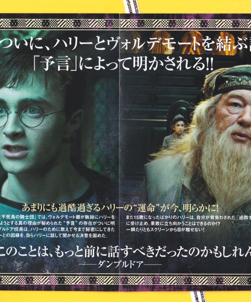 ③ハリー・ポッターと不死鳥の騎士団 | 映画チラシ・フライヤー