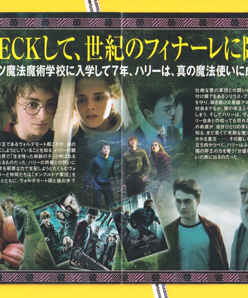 ②ハリー・ポッターと死の秘宝 PART 2 | 映画チラシ・フライヤー