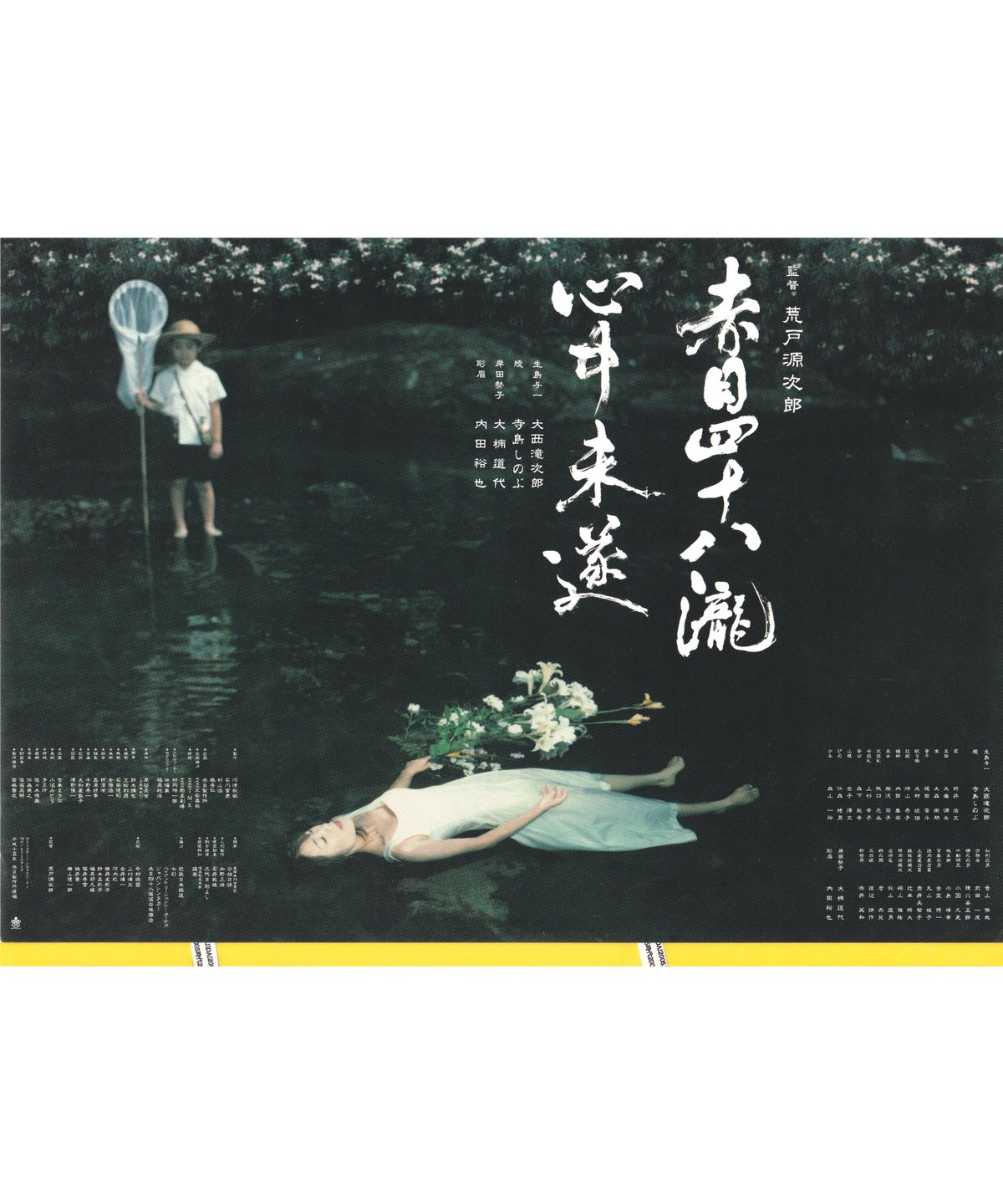 ①赤目四十八瀧心中未遂 | 映画チラシ・フライヤー・パンフレット販売