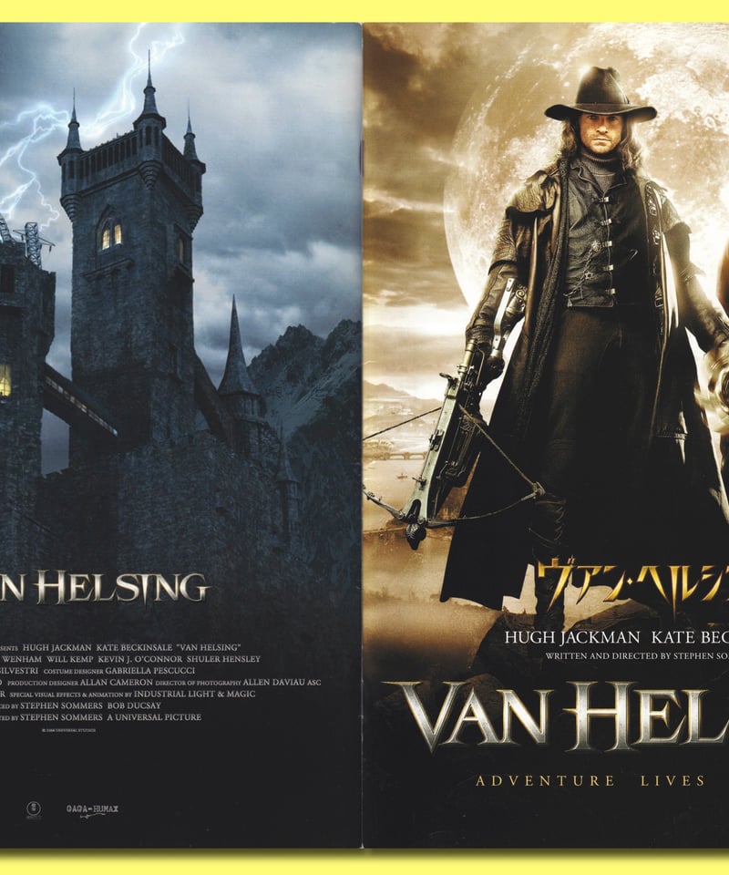 ヴァン・ヘルシング 映画フライヤー スティーヴン・ソマーズ ヒュー・ジャックマン Ⓟヴァン・ヘルシング | 映画チラシ・フライヤー・パンフレット販売 大辞典