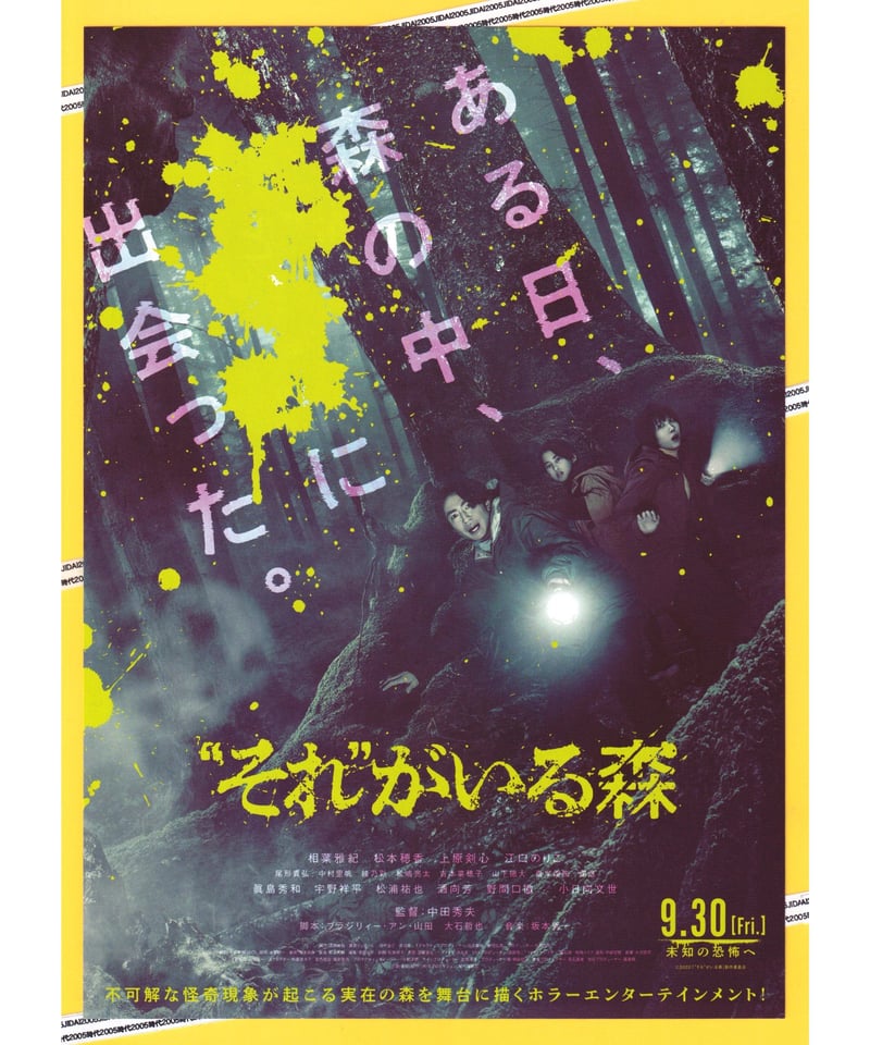 それ”がいる森 | 映画チラシ・フライヤー・パンフレット販売 大辞典