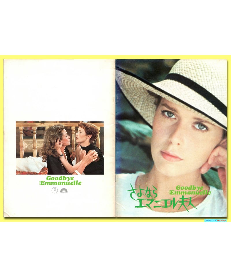 Ⓟさよならエマニエル夫人 | 映画チラシ・フライヤー・パンフレット