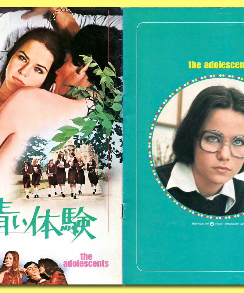 Ⓟ新 青い体験 | 映画チラシ・フライヤー・パンフレット販売 大辞典