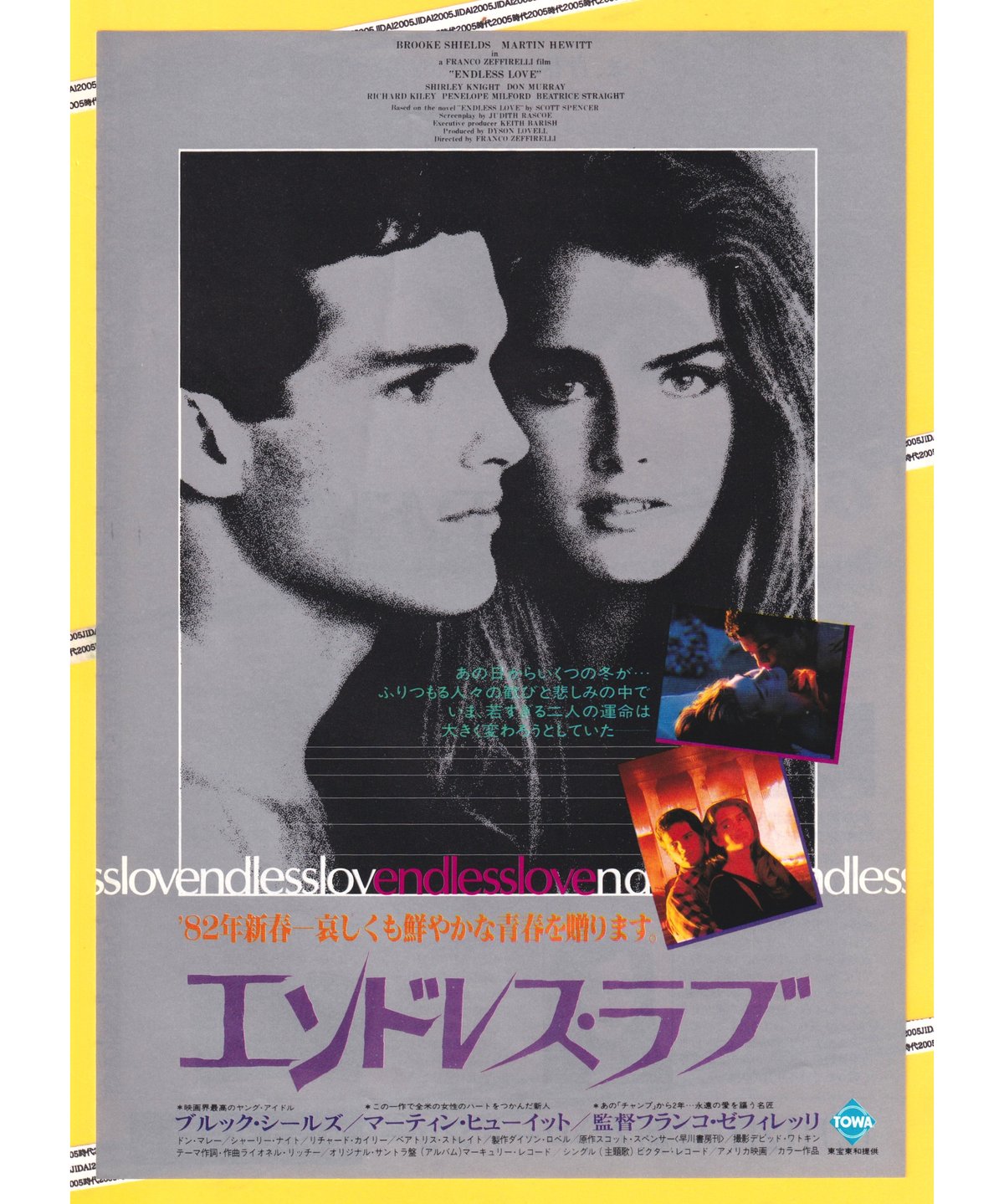Ⓟエンドレス・ラブ | 映画チラシ・フライヤー・パンフレット販売 大辞典