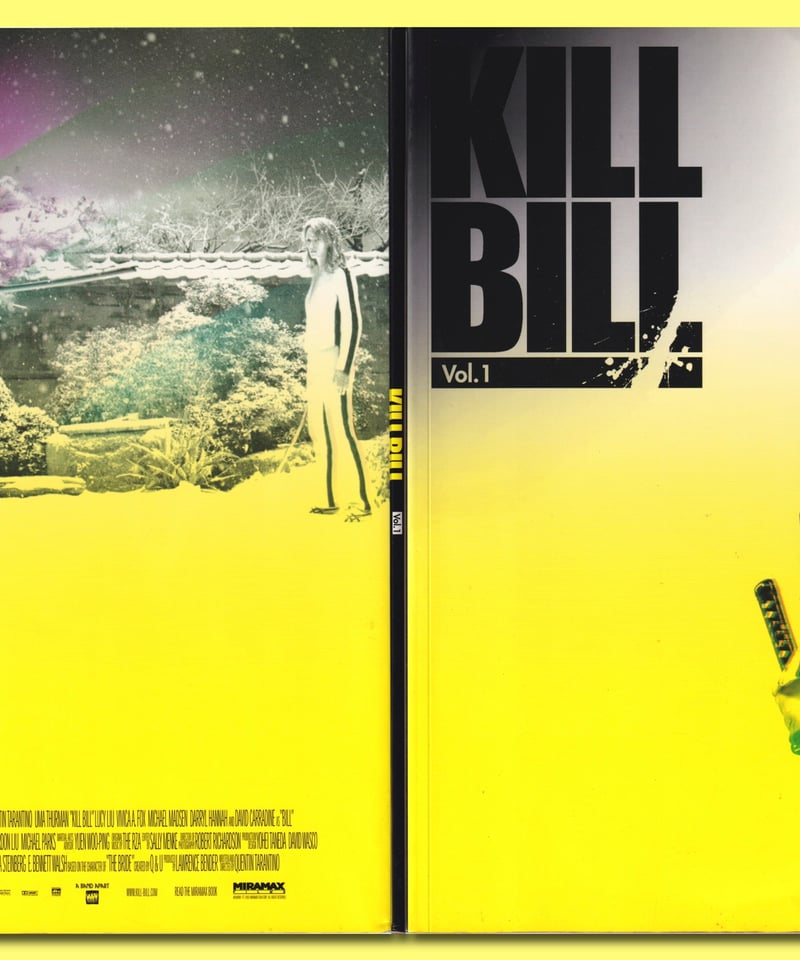 KILL BILLキルビル 映画パンフレット ⓅKILL BILL キル・ビル | 映画チラシ・フライヤー