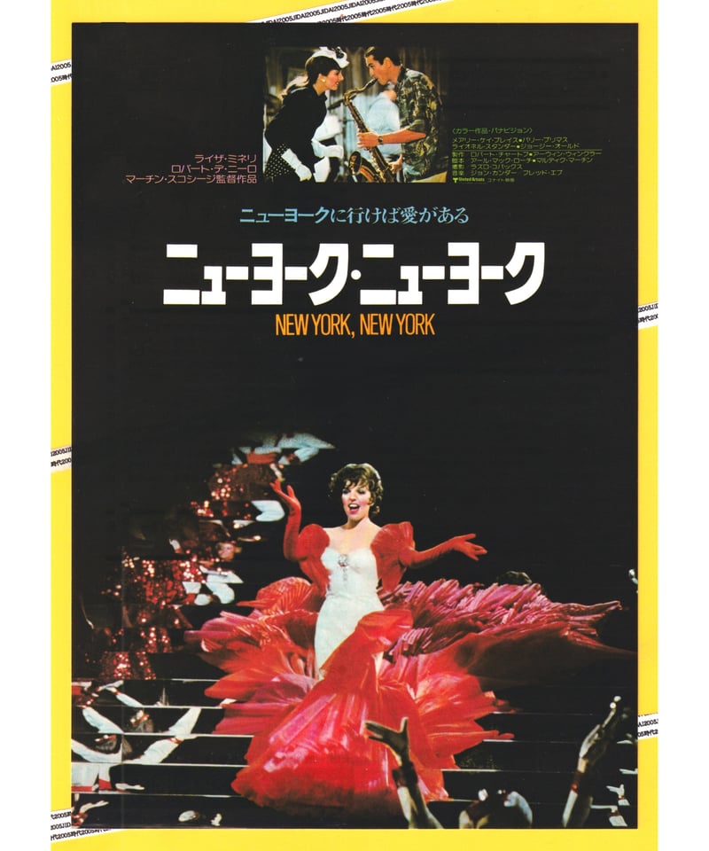 ニューヨーク・ニューヨーク | 映画チラシ・フライヤー