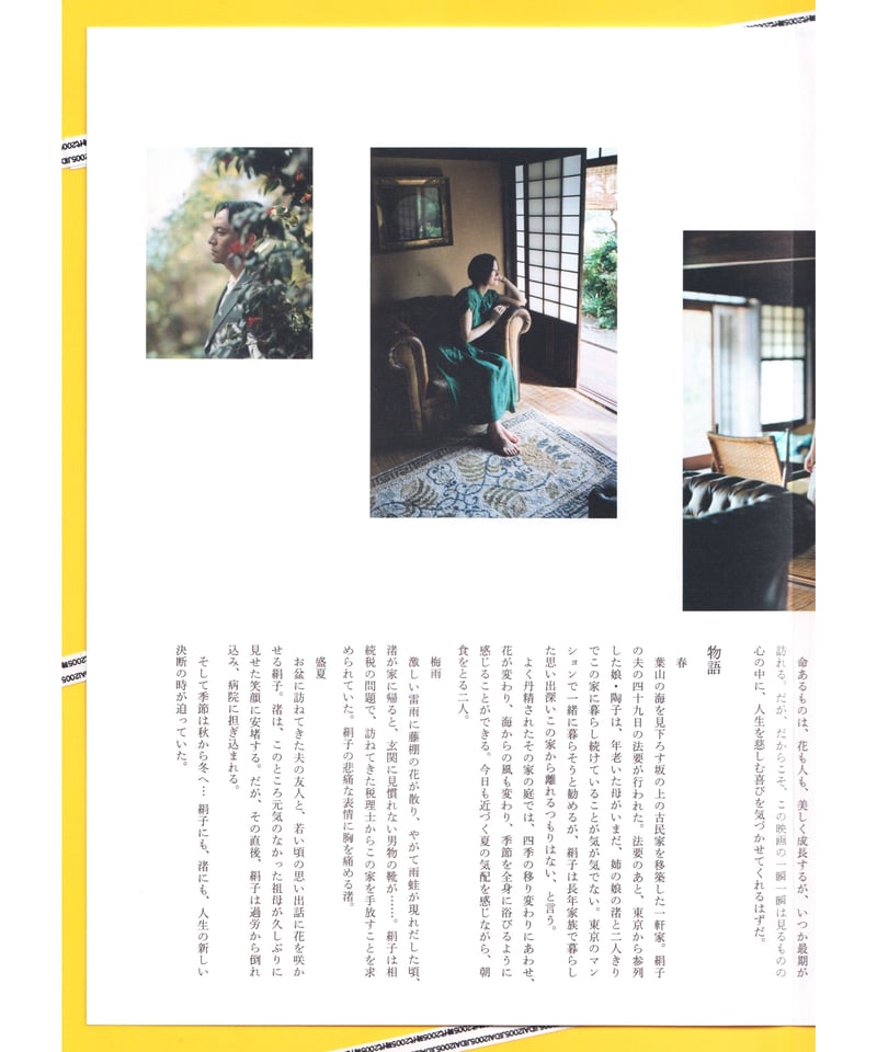 椿の庭 | 映画チラシ・フライヤー・パンフレット販売 大辞典