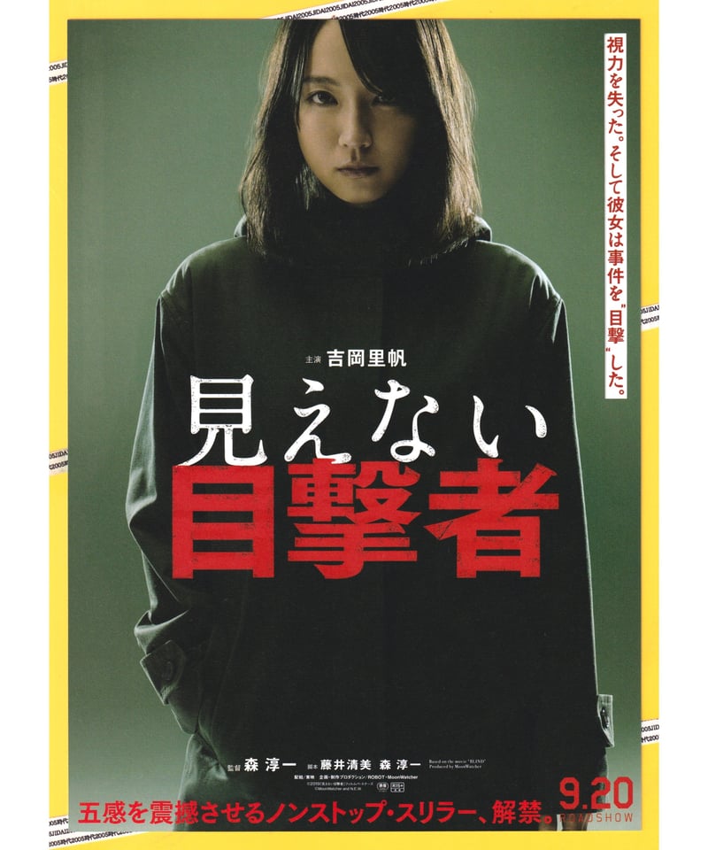 ①見えない目撃者【2019年公開日本版】 | 映画チラシ・フライヤー