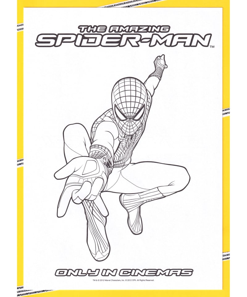 ③アメイジング スパイダーマン | 映画チラシ・フライヤー
