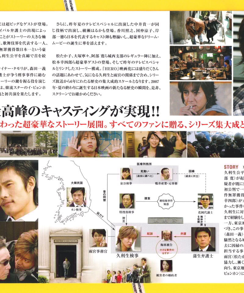 ③HERO【2007年公開日本映画】 | 映画チラシ・フライヤー