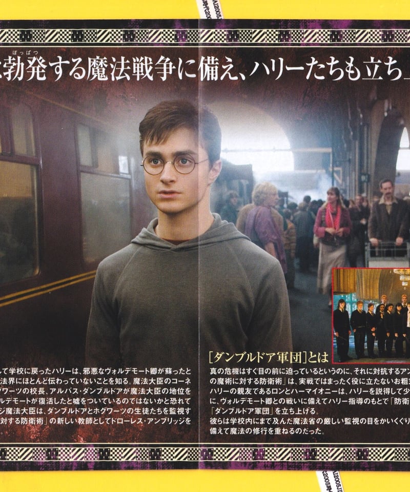 ③ハリー・ポッターと不死鳥の騎士団 | 映画チラシ・フライヤー