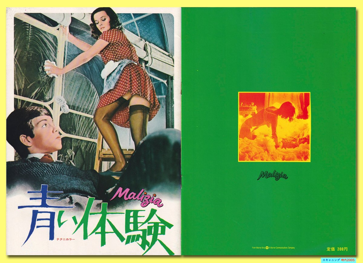 Ⓟ青い体験 | 映画チラシ・フライヤー・パンフレット販売 大辞典