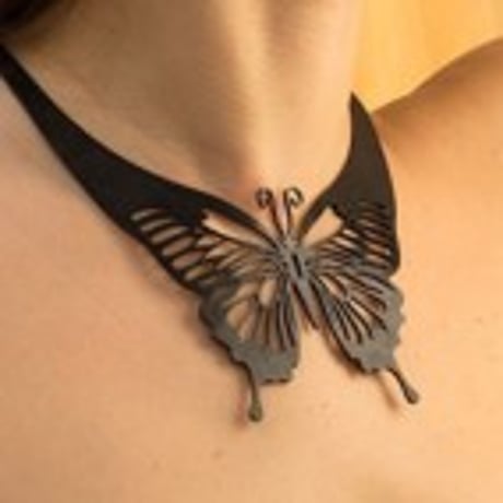 ネックレスＭ  night butterfly CC-038
