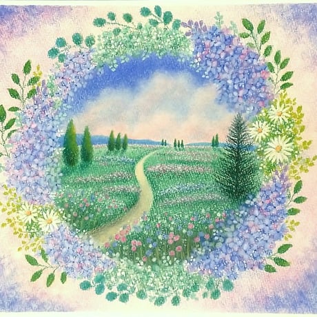 パステルアート Mayumi Nagata