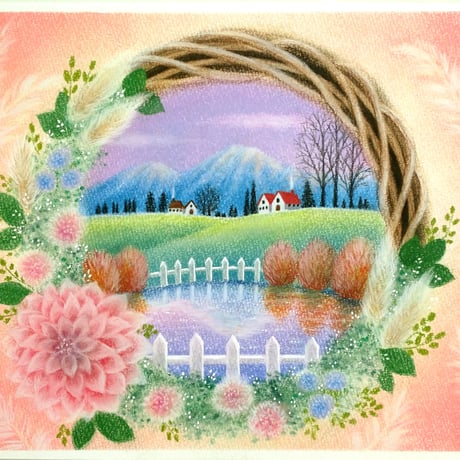 パステルアート Mayumi Nagata